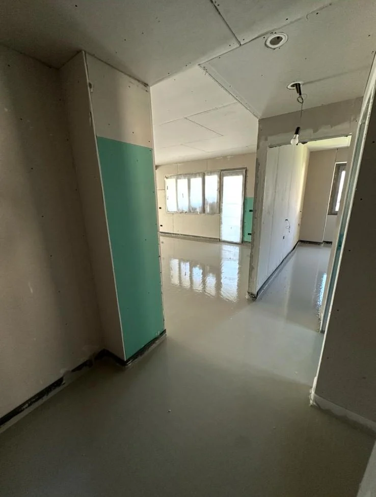Massetto autolivellante cantiere